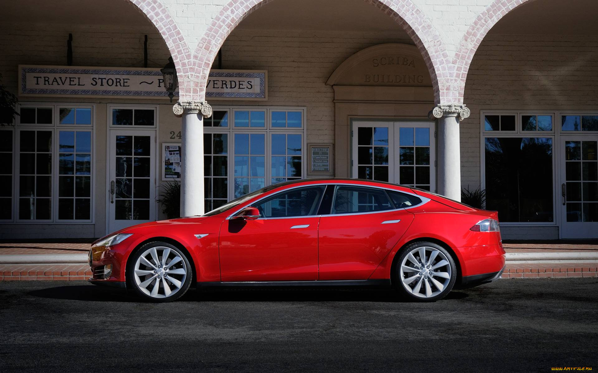 , tesla, electric, model, s